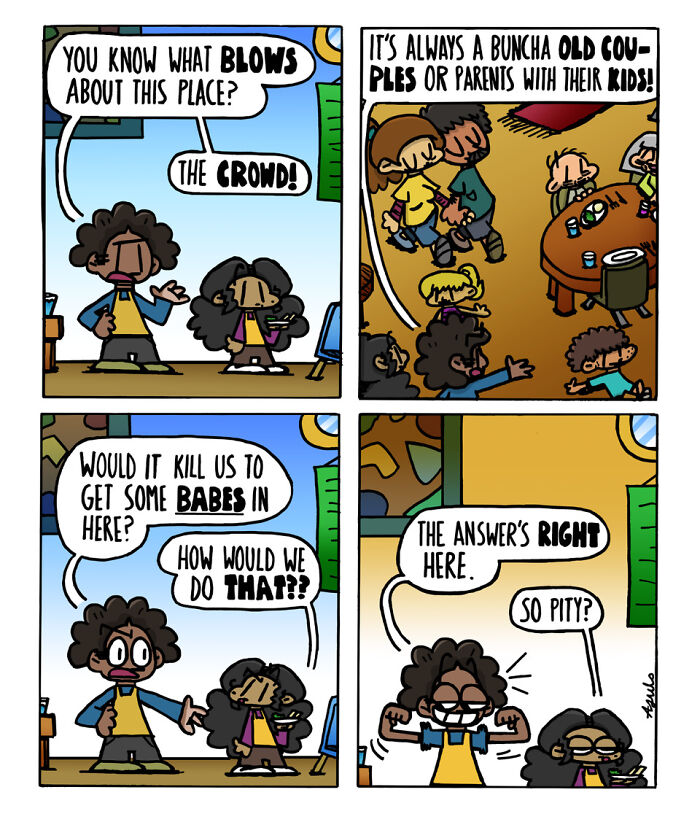 This Comic Nails Family Restaurant Life So Hard You'll Cringe and Laugh (18 Pics)