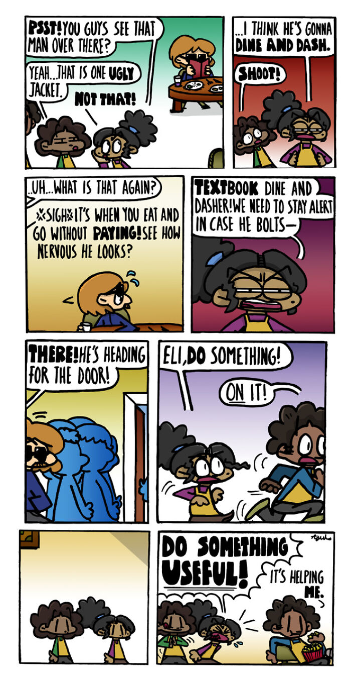 This Comic Nails Family Restaurant Life So Hard You'll Cringe and Laugh (18 Pics)