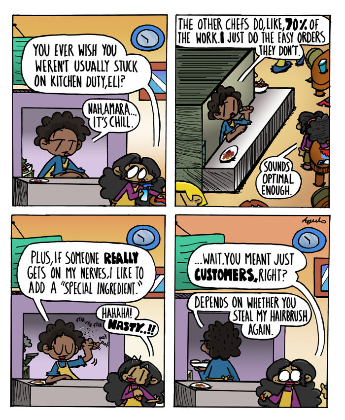 This Comic Nails Family Restaurant Life So Hard You'll Cringe and Laugh (18 Pics)