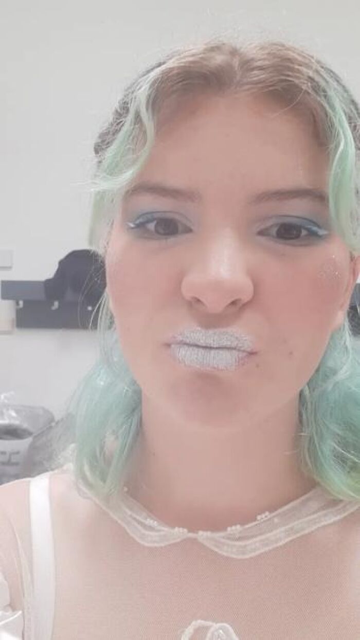 This One's A Bit Crazier Tho, Actual Glitter Stuck On My Lips