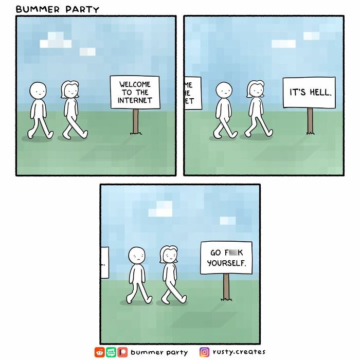 Oops! These Comics Nail All Those Awkward Thoughts You're Too Shy to Say