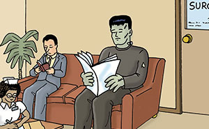 Wait Till You See How This Cartoonist Turns Doctor Visits Into Hilarious Therapy Moments