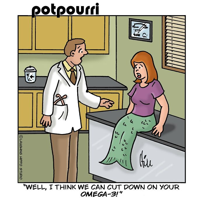 Wait Till You See How This Cartoonist Turns Doctor Visits Into Hilarious Therapy Moments