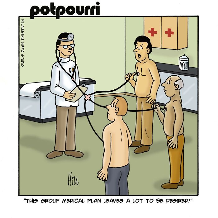 Wait Till You See How This Cartoonist Turns Doctor Visits Into Hilarious Therapy Moments