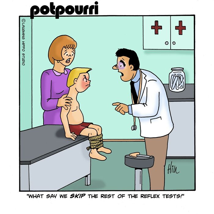 Wait Till You See How This Cartoonist Turns Doctor Visits Into Hilarious Therapy Moments