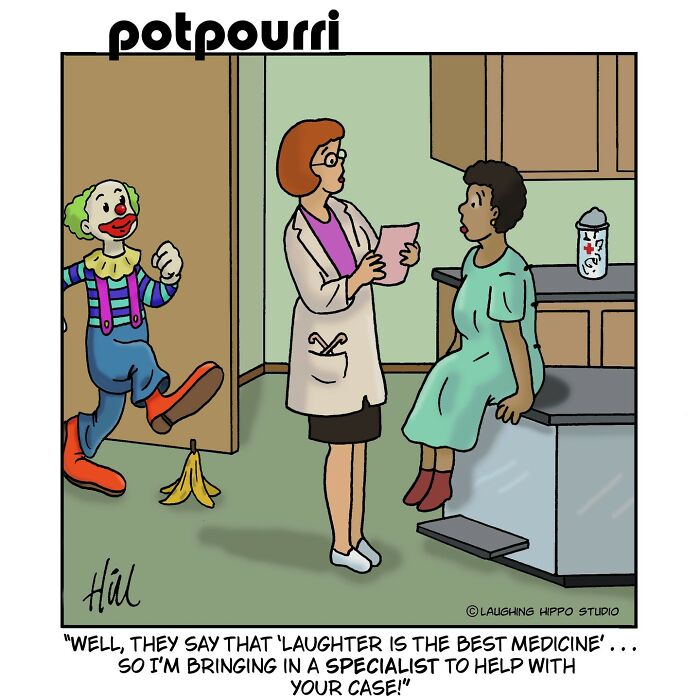 Wait Till You See How This Cartoonist Turns Doctor Visits Into Hilarious Therapy Moments
