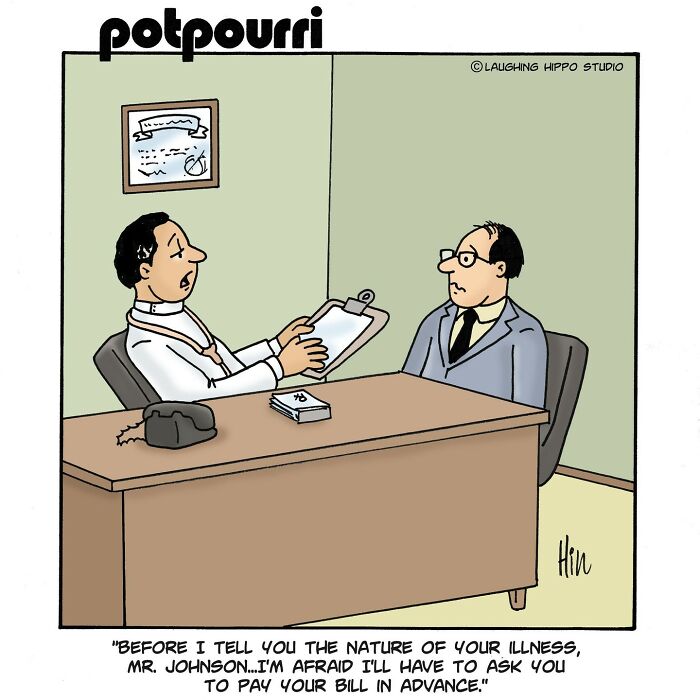 Wait Till You See How This Cartoonist Turns Doctor Visits Into Hilarious Therapy Moments