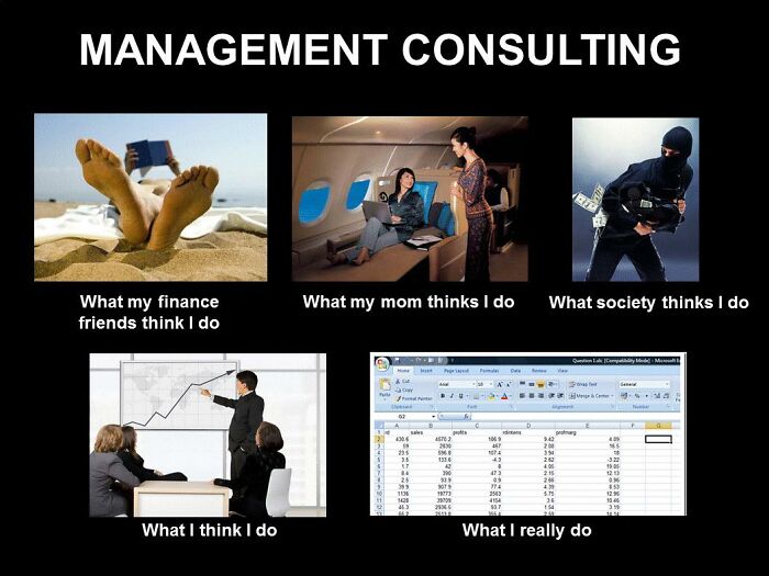 Management Consultants: Always Packing a Bag