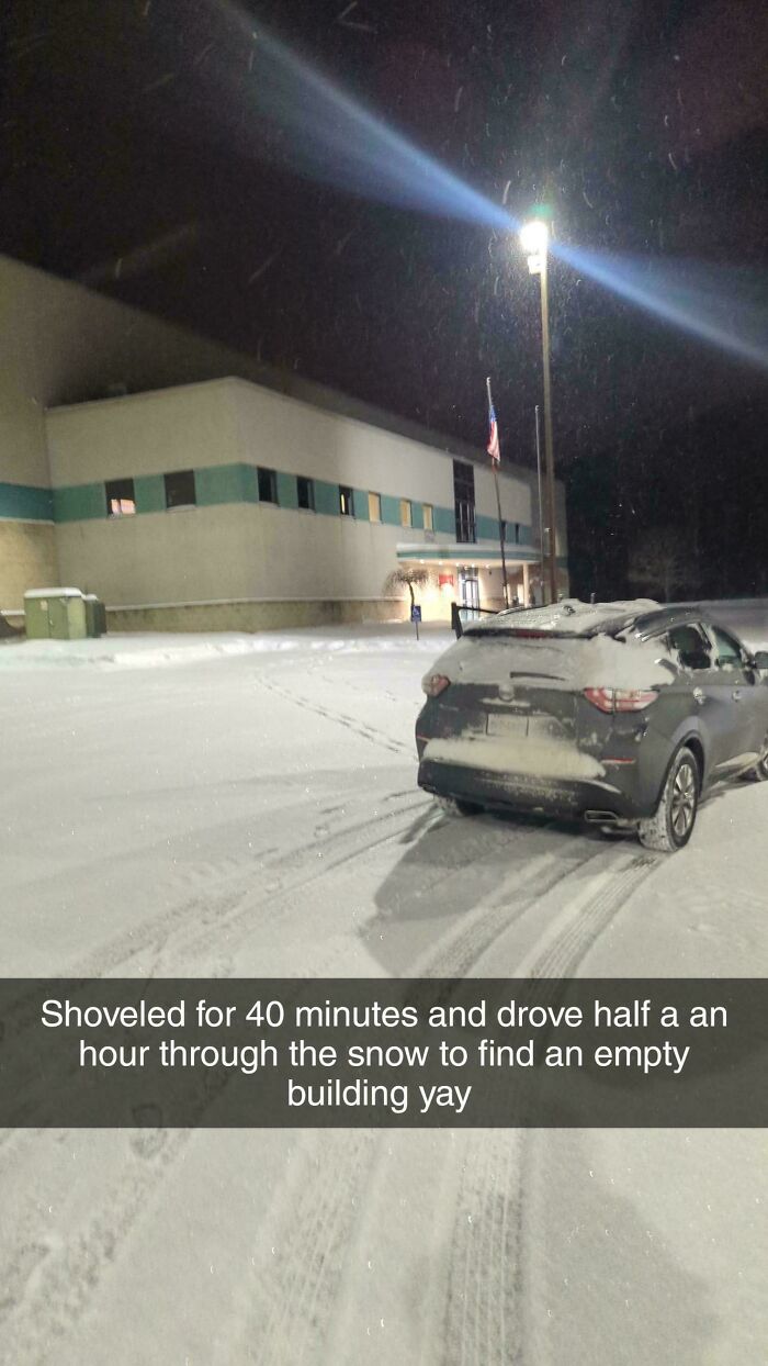 Snow Day Adventures As A Temp