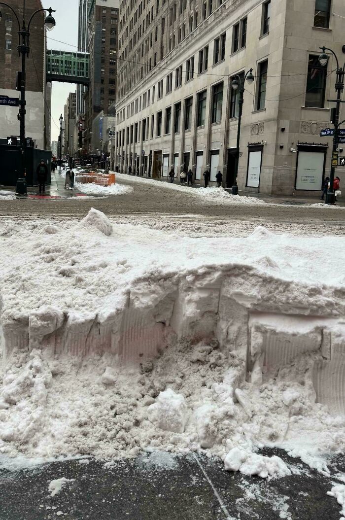 Snow Storm Aftermath - City’s New Look!
