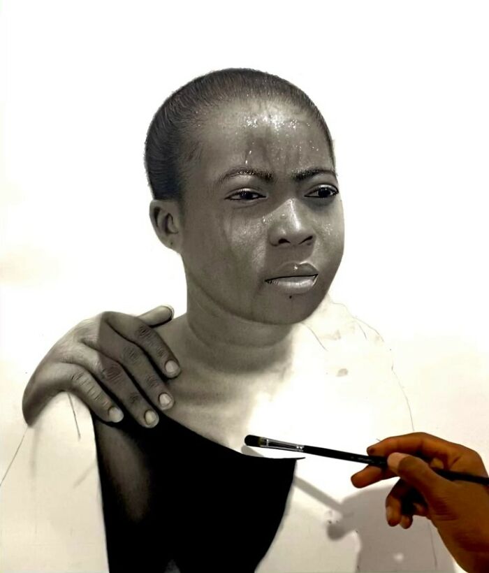 Wait, They Actually Showed How These Portraits Get So Crazy Real?