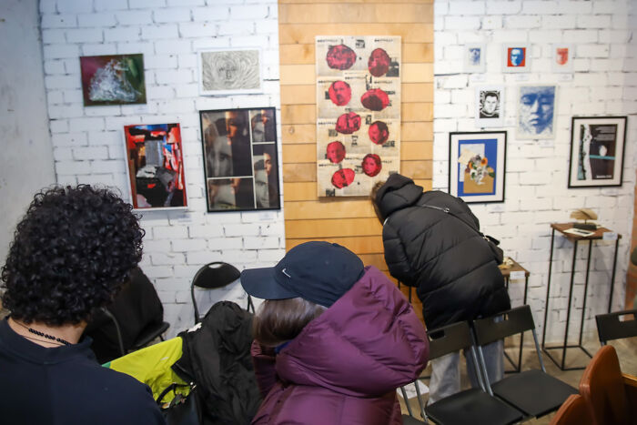 Paint, Power Outages, and Crazy Cold: An Artist’s Wild Winter in a Frontline City