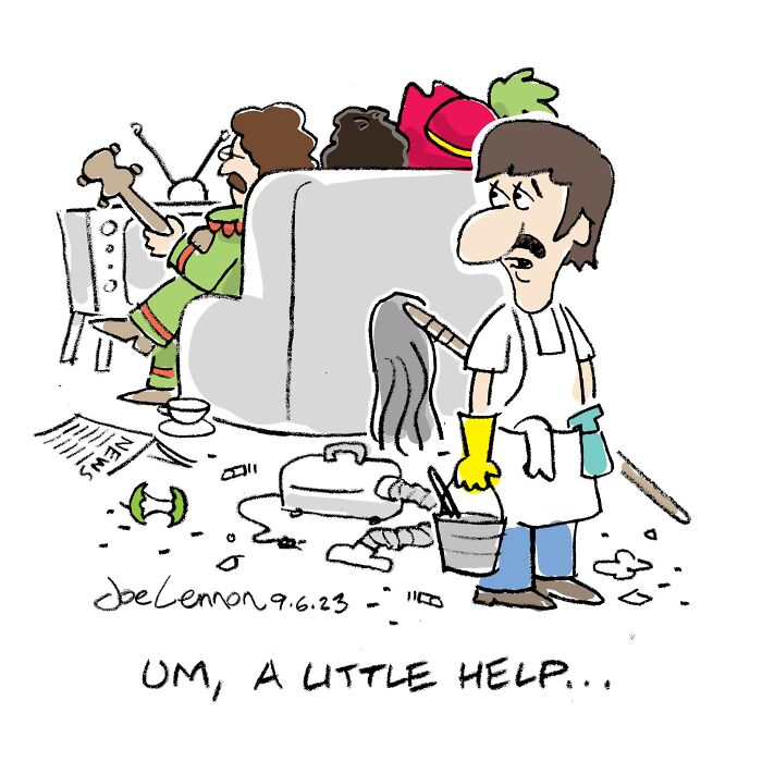 This Artist Turns Famous Characters Into Hilariously Simple One-Panel Comics (50 Pics)