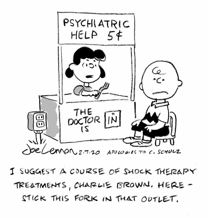 This Artist Turns Famous Characters Into Hilariously Simple One-Panel Comics (50 Pics)