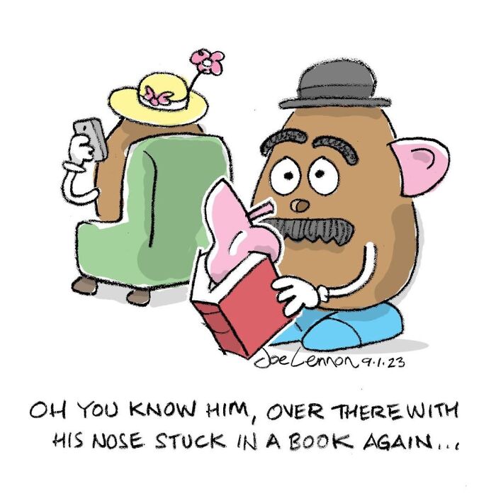 This Artist Turns Famous Characters Into Hilariously Simple One-Panel Comics (50 Pics)