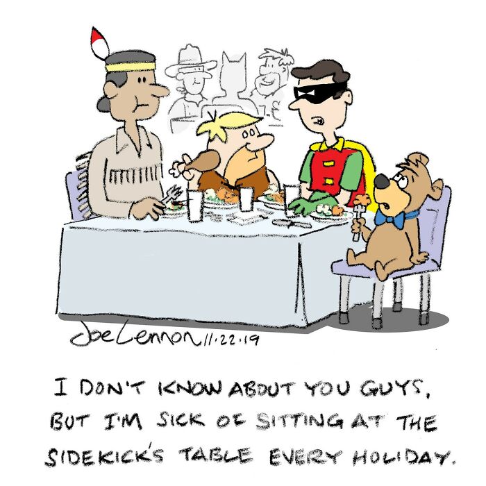 This Artist Turns Famous Characters Into Hilariously Simple One-Panel Comics (50 Pics)