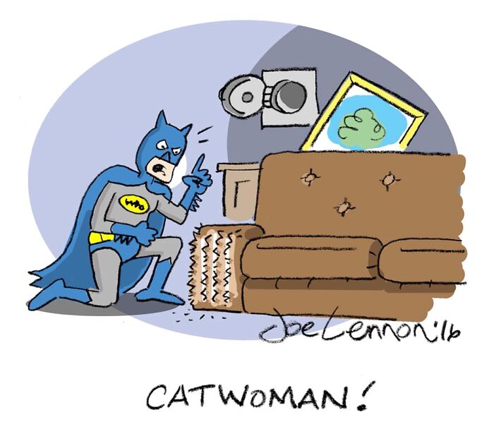 This Artist Turns Famous Characters Into Hilariously Simple One-Panel Comics (50 Pics)