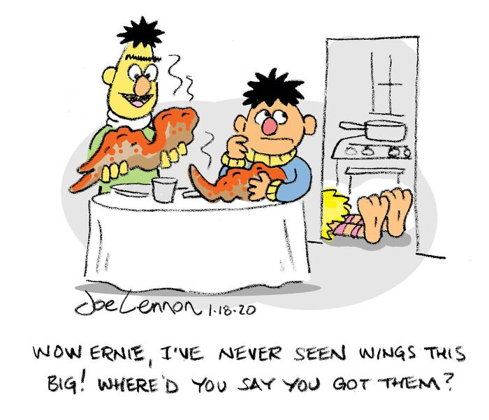 This Artist Turns Famous Characters Into Hilariously Simple One-Panel Comics (50 Pics)