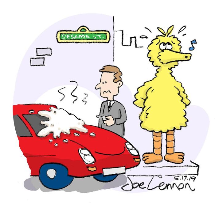 This Artist Turns Famous Characters Into Hilariously Simple One-Panel Comics (50 Pics)