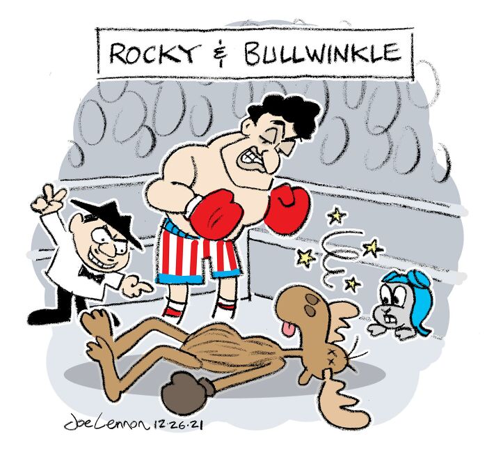 This Artist Turns Famous Characters Into Hilariously Simple One-Panel Comics (50 Pics)