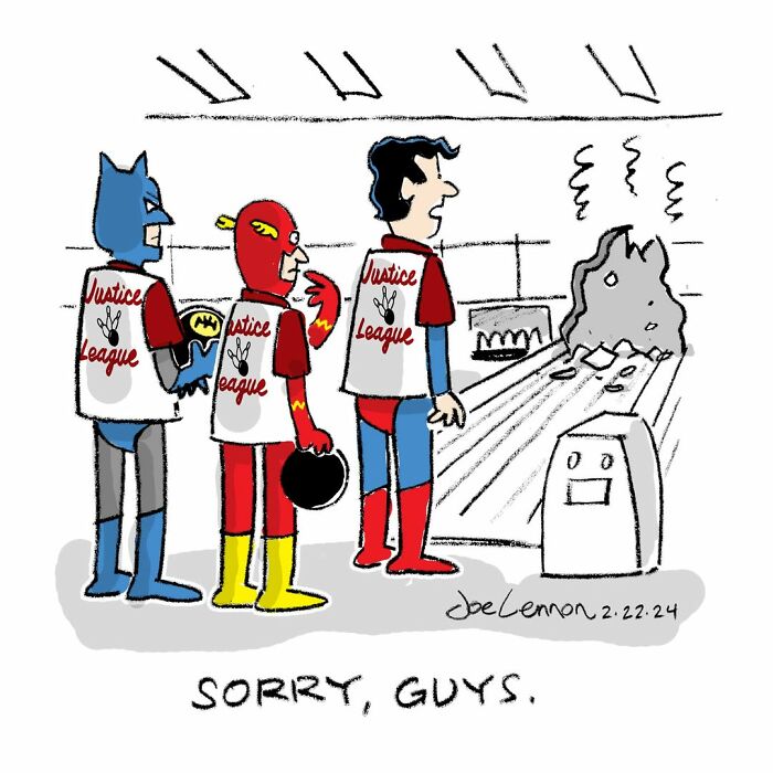 This Artist Turns Famous Characters Into Hilariously Simple One-Panel Comics (50 Pics)