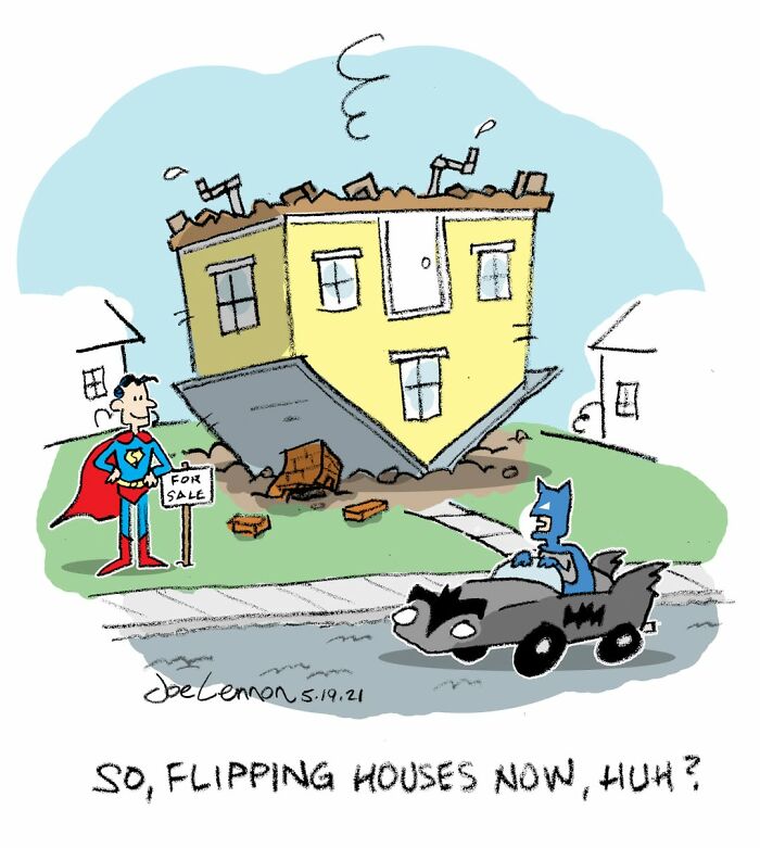 This Artist Turns Famous Characters Into Hilariously Simple One-Panel Comics (50 Pics)