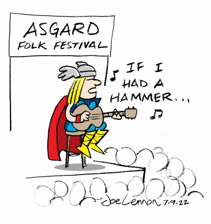 This Artist Turns Famous Characters Into Hilariously Simple One-Panel Comics (50 Pics)