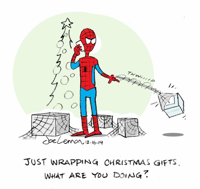 This Artist Turns Famous Characters Into Hilariously Simple One-Panel Comics (50 Pics)