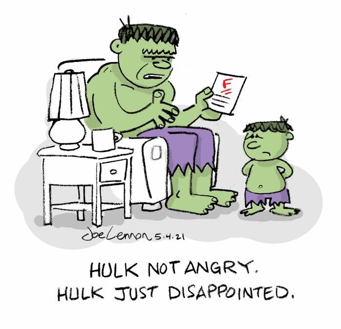 This Artist Turns Famous Characters Into Hilariously Simple One-Panel Comics (50 Pics)