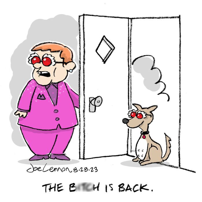 This Artist Turns Famous Characters Into Hilariously Simple One-Panel Comics (50 Pics)