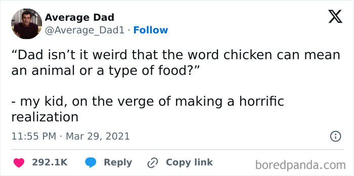 Wait Till The Kid Learns Where Bacon Really Comes From