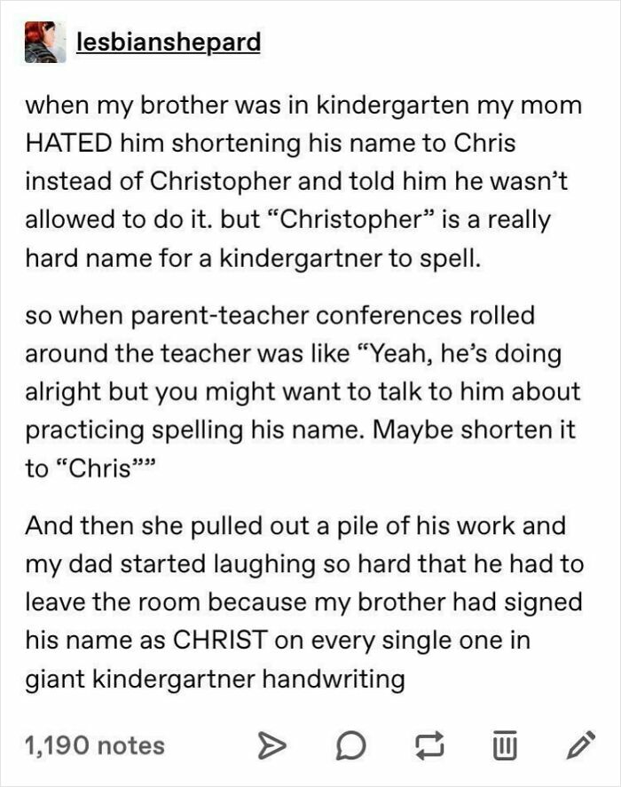 Well, He Did Exactly What Mom Asked