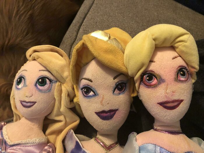 Daughter Put ‘Makeup’ On Dolls With Markers—Oops!