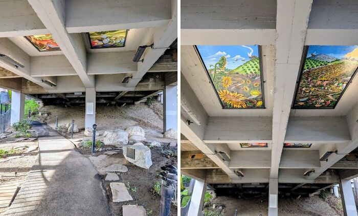 Secret Art Gallery Hiding Under an Ashland, Oregon Bridge