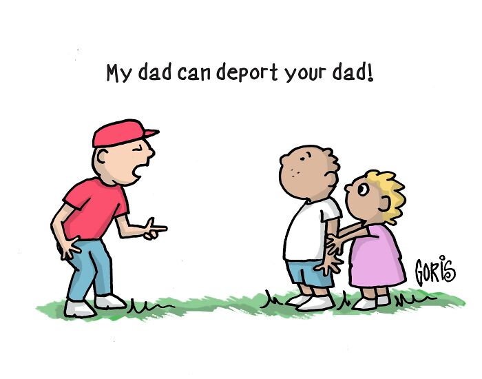 This Artist’s Political Cartoons Are Like Truth Bombs with a Side of Dark Humor