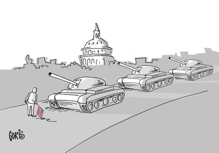 This Artist’s Political Cartoons Are Like Truth Bombs with a Side of Dark Humor