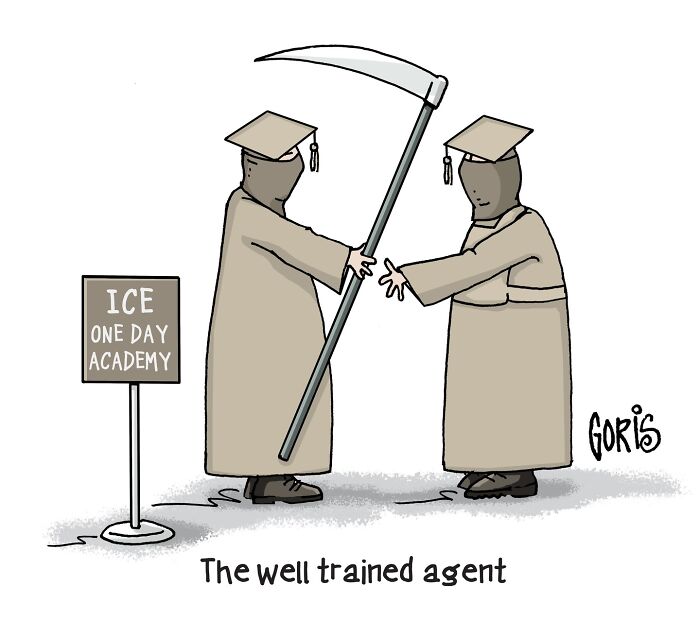 This Artist’s Political Cartoons Are Like Truth Bombs with a Side of Dark Humor