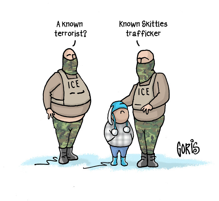 This Artist’s Political Cartoons Are Like Truth Bombs with a Side of Dark Humor