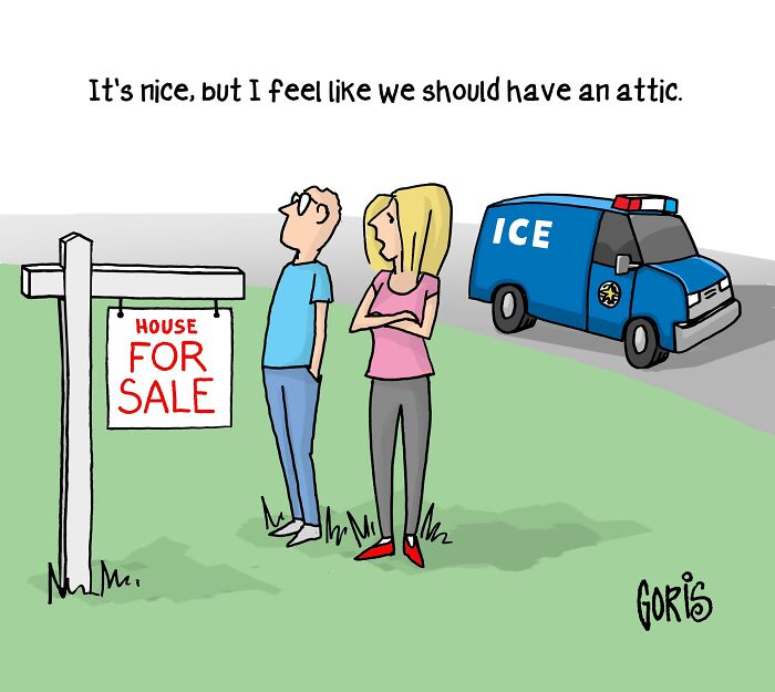 This Artist’s Political Cartoons Are Like Truth Bombs with a Side of Dark Humor