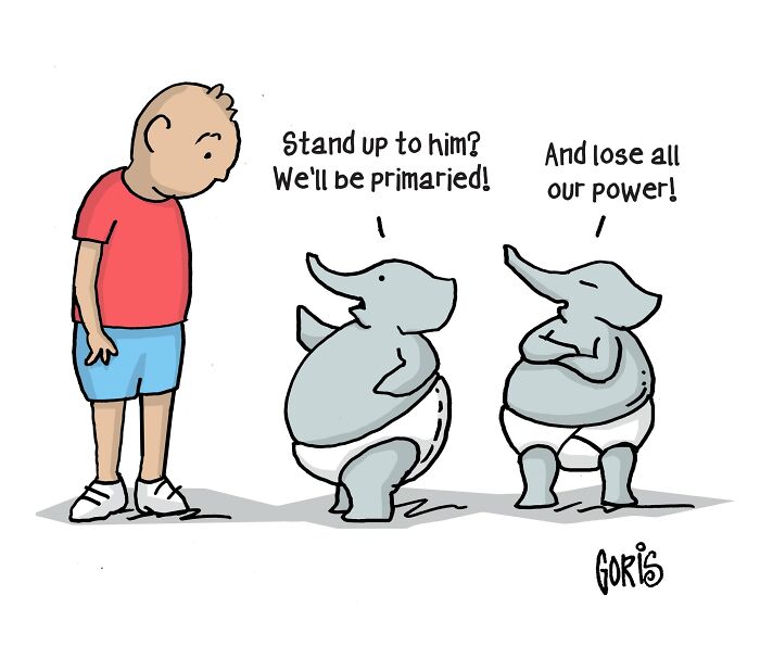 This Artist’s Political Cartoons Are Like Truth Bombs with a Side of Dark Humor