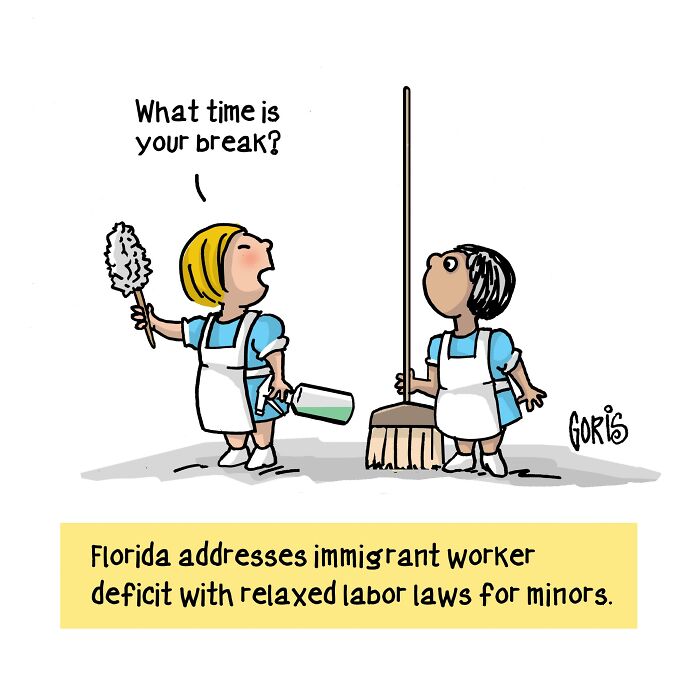 This Artist’s Political Cartoons Are Like Truth Bombs with a Side of Dark Humor