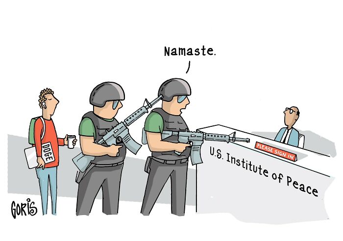 This Artist’s Political Cartoons Are Like Truth Bombs with a Side of Dark Humor