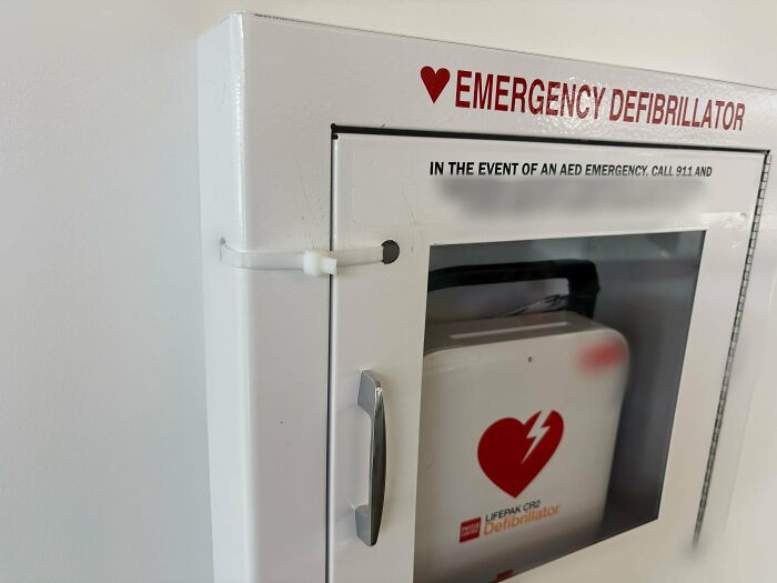 This AED Is Ready To Help… Unless You Need It