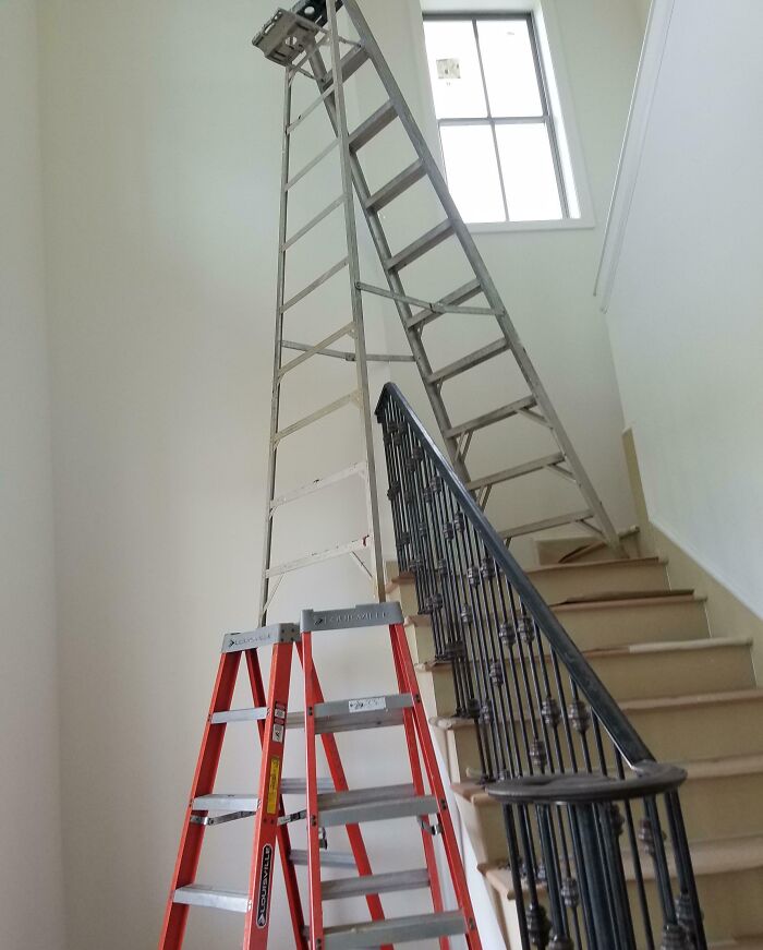 When 'Get It Done' Means Climbing Crazy Ladders