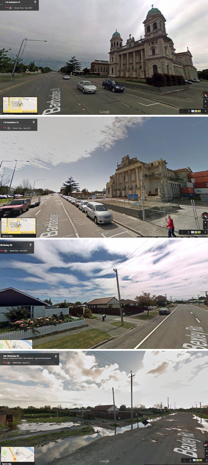 Christchurch Earthquake 2011: Then vs. Aftermath