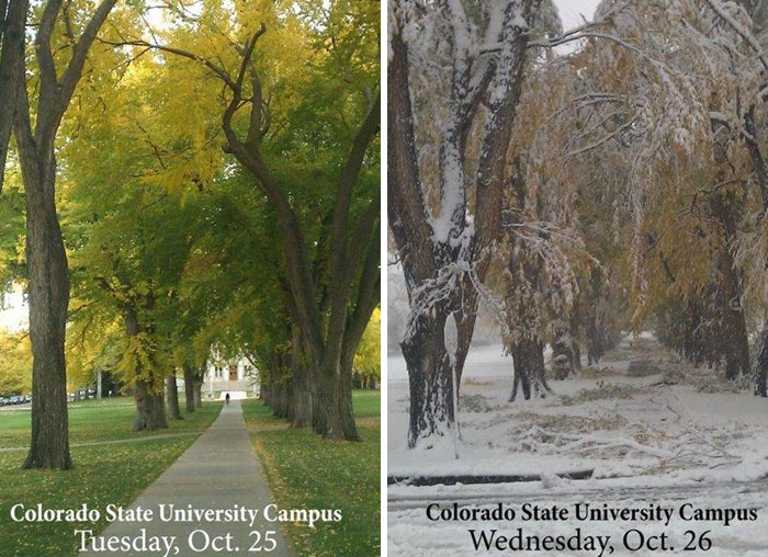 Fort Collins Flood: Day 1 vs. Day 2