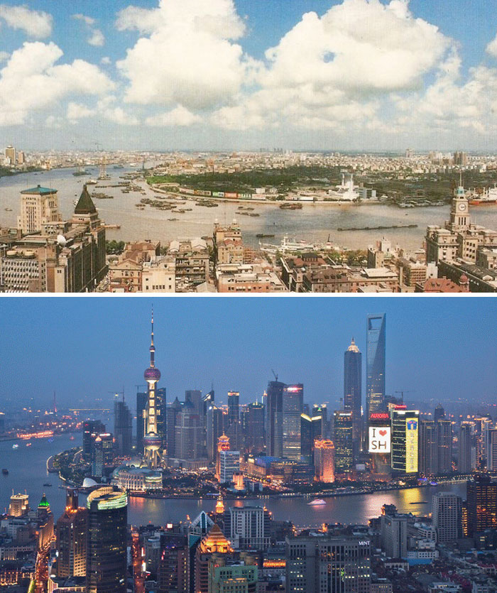 Shanghai 1990 to 2010: The City That Transformed