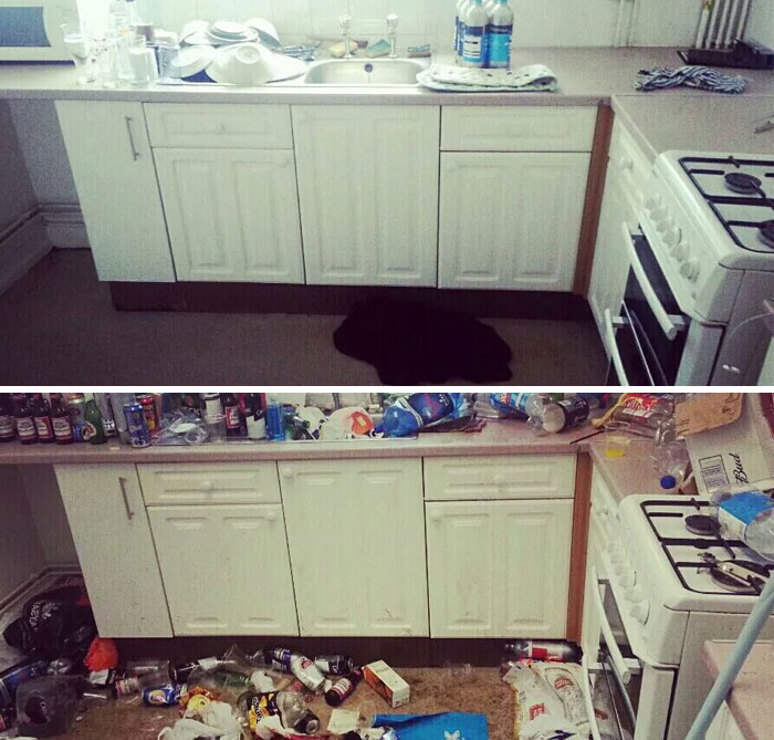 My Kitchen After a Party: Total Mayhem vs. Sorted!