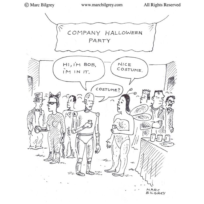 Marc Bilgrey’s One-Panel Cartoons: Everyday Life Turned Hilariously Relatable