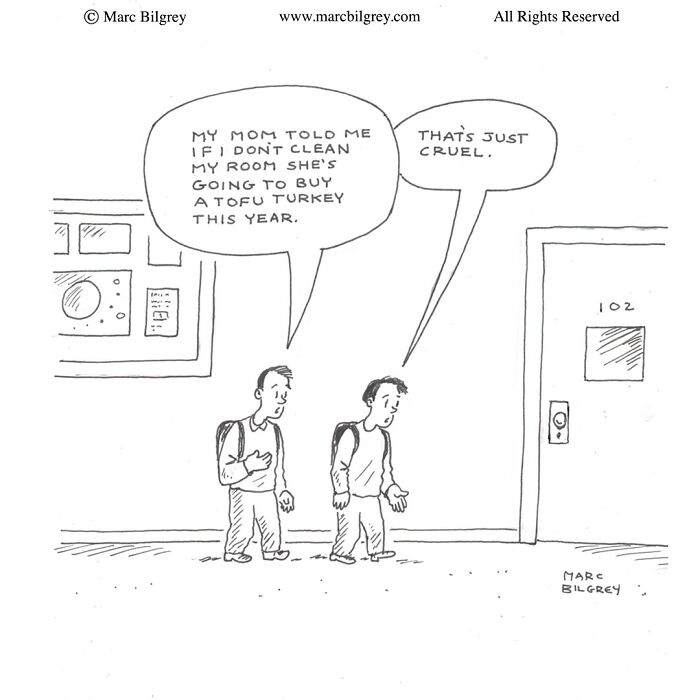 Marc Bilgrey’s One-Panel Cartoons: Everyday Life Turned Hilariously Relatable